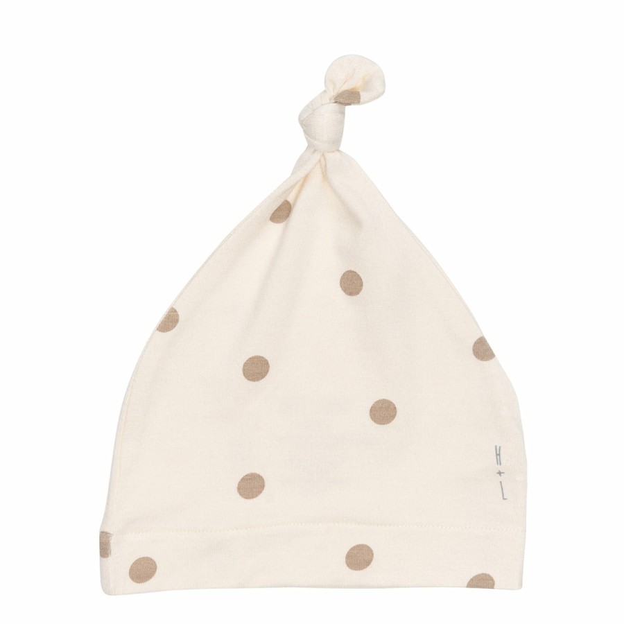 Clothing & Accessories HART + LAND Hats | Baby Bamboo Hat- Polka Dots