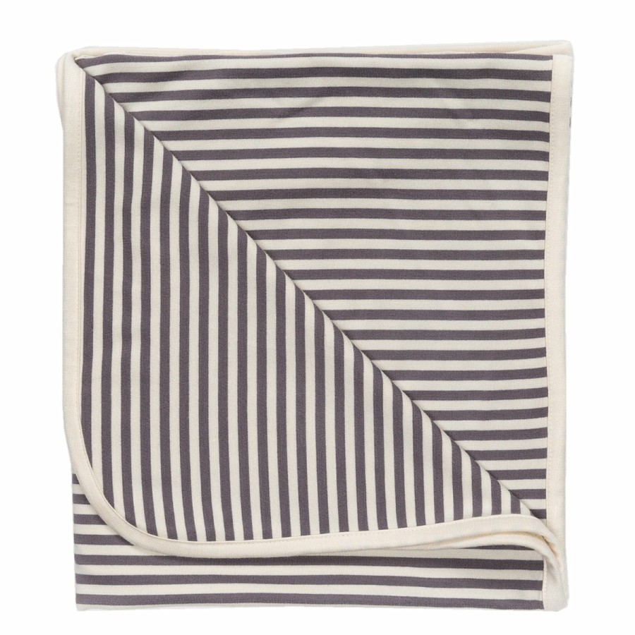 Home HART + LAND | Bamboo Swaddle Blanket- Simple Stripe