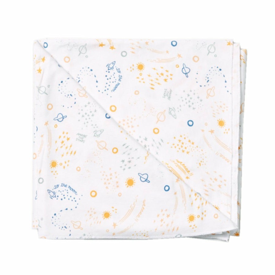 Home HART + LAND | Organic Blanket - Tiny Galaxy