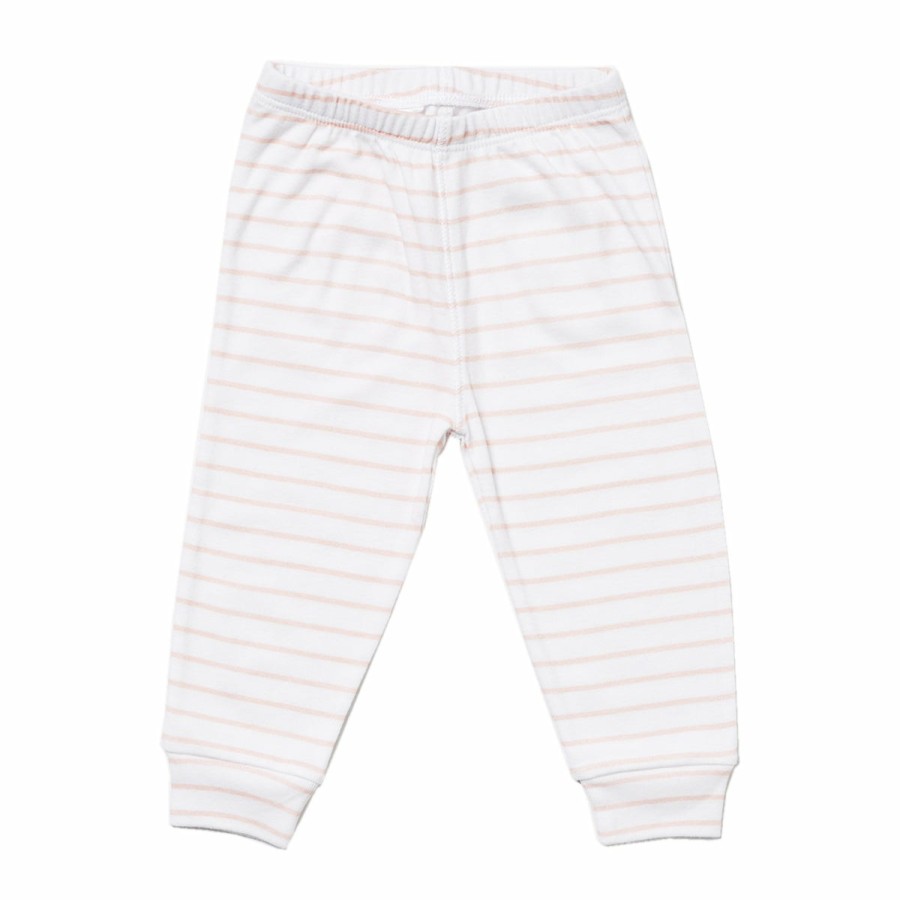 Clothing & Accessories HART + LAND Bottoms | Baby/Toddler/Big Kid Organic Pant- Stripe