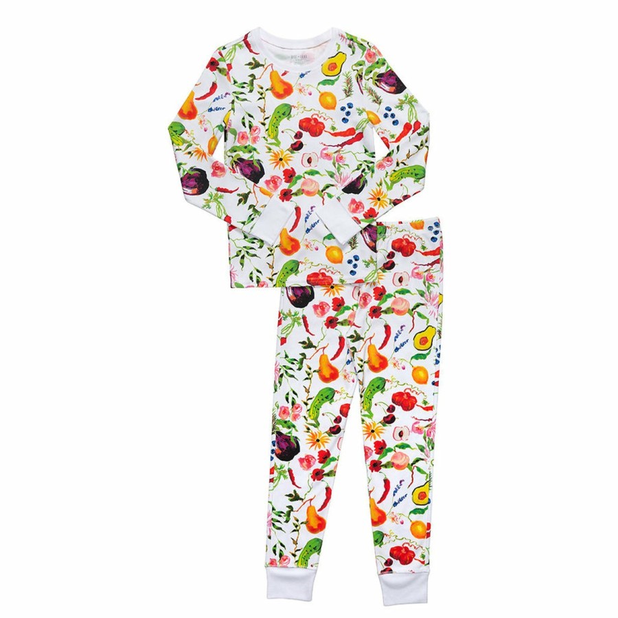 Clothing & Accessories HART + LAND | Toddler/Big Kid Pima Cotton Pj Set - Farmers Market