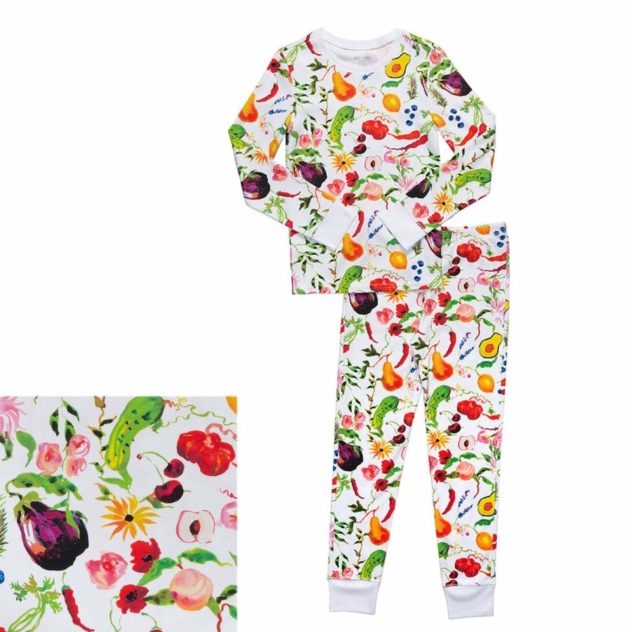 Clothing & Accessories HART + LAND | Toddler/Big Kid Pima Cotton Pj Set - Farmers Market