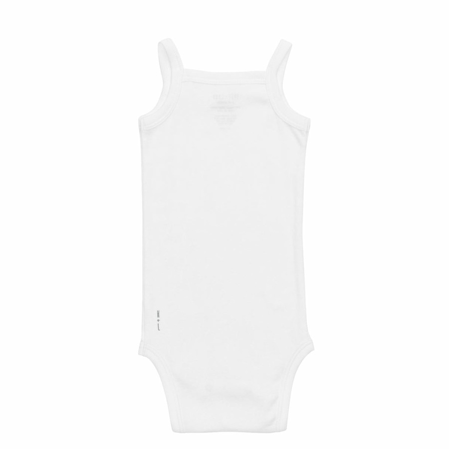 Clothing & Accessories HART + LAND Onesies & Rompers | Baby/Toddler Organic Cami Solid Bodysuit