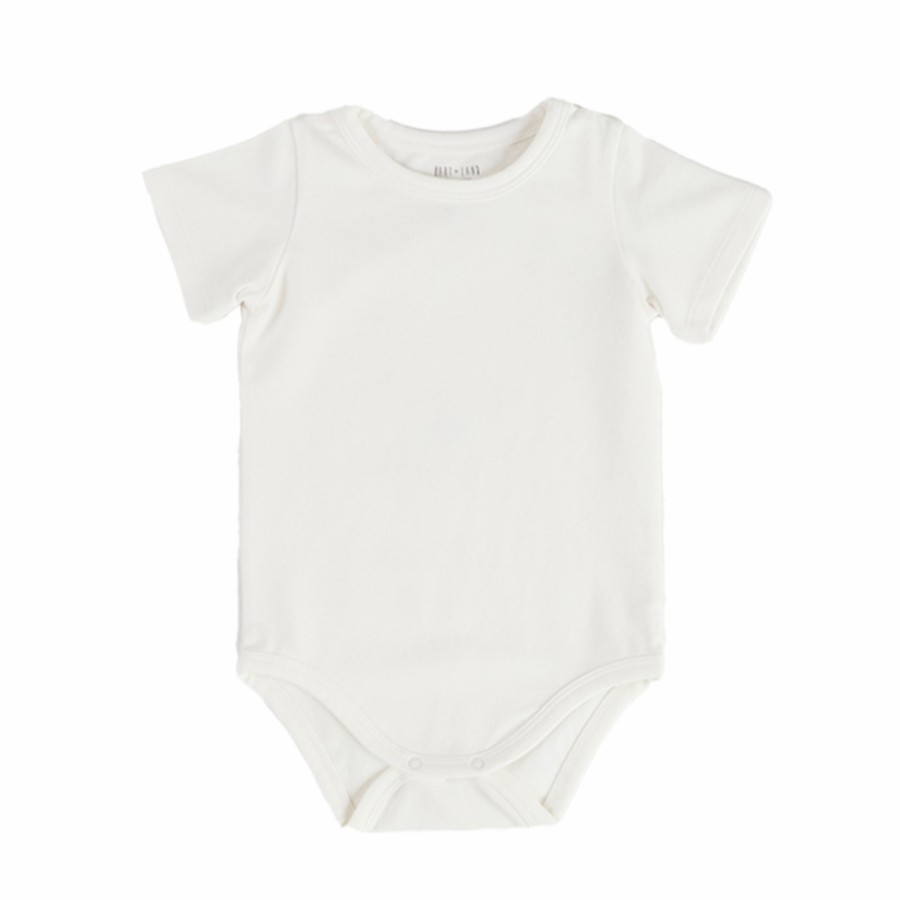 Clothing & Accessories HART + LAND Onesies & Rompers | Baby/Toddler Organic Short Sleeve Crew Bodysuit