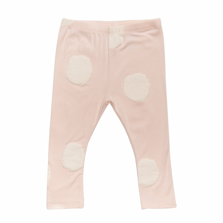 Clothing & Accessories HART + LAND Bottoms | Baby/Toddler/Big Kid Bamboo Legging- Organic Dots