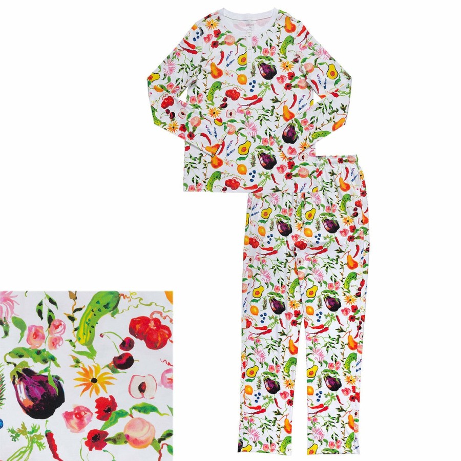 Clothing & Accessories HART + LAND | Women'S Pima Cotton Pj Set - Farmers Market