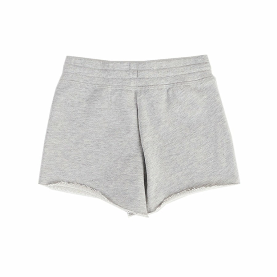 Clothing & Accessories HART + LAND Bottoms | Toddler/Big Kid Organic Solid Girl'S Drawstring Short