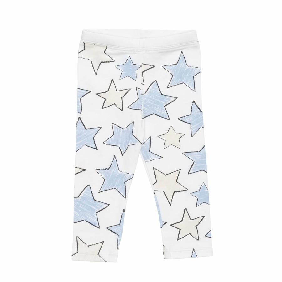 Clothing & Accessories HART + LAND Bottoms | Baby/Toddler/Big Kid Organic Leggings - Large Star