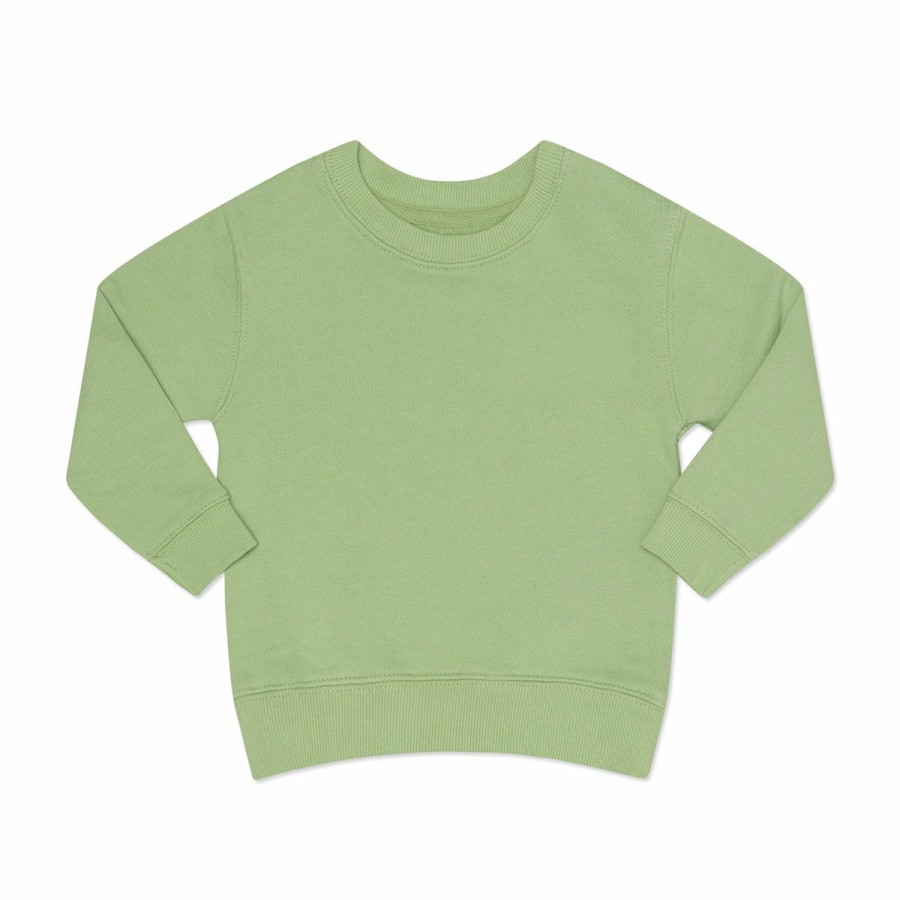 Clothing & Accessories HART + LAND | Baby/Toddler/Big Kid Organic Solid Sweatshirt