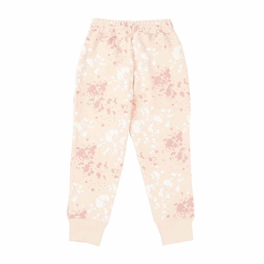 Clothing & Accessories HART + LAND Bottoms | Toddler/Big Kid Organic Girl'S Jogger- Splatter