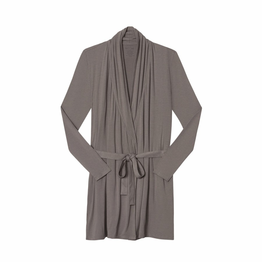 Clothing & Accessories HART + LAND Pajamas & Loungewear | Women'S Bamboo Solid Robe