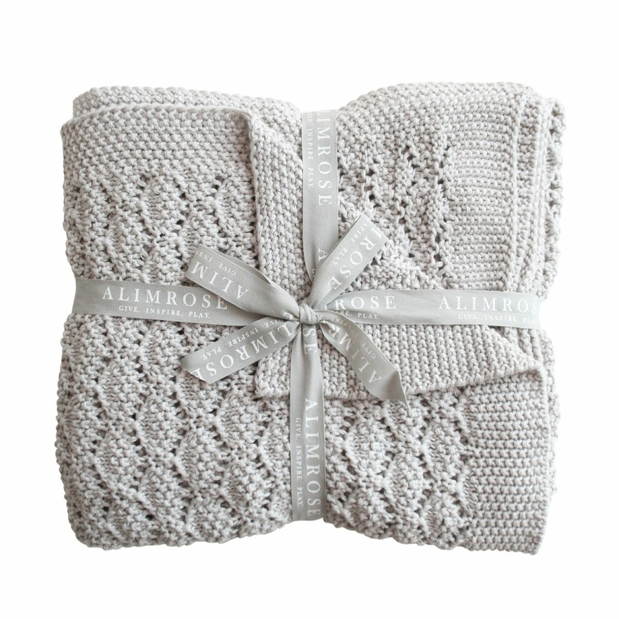 Home Alimrose | Heritage Knit Baby Blanket