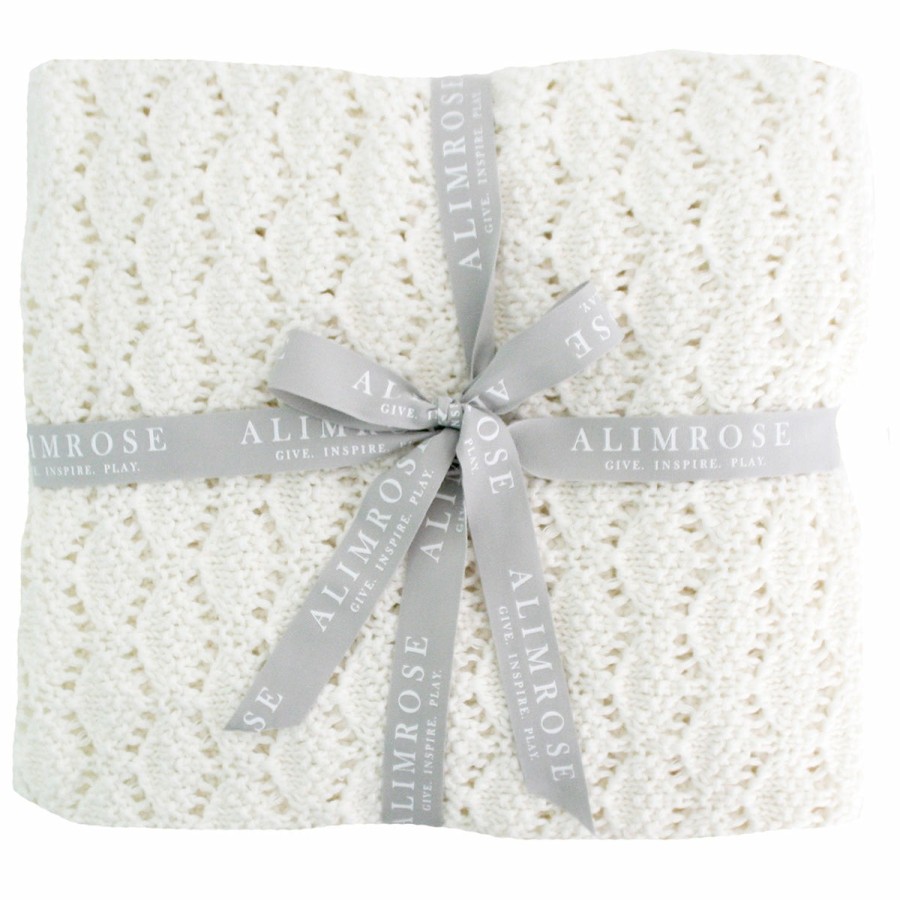 Home Alimrose | Heritage Knit Baby Blanket