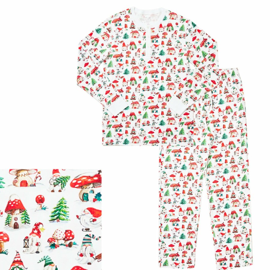 Clothing & Accessories HART + LAND | Men'S Organic Pima Cotton Pj Set – Holiday Gnomes