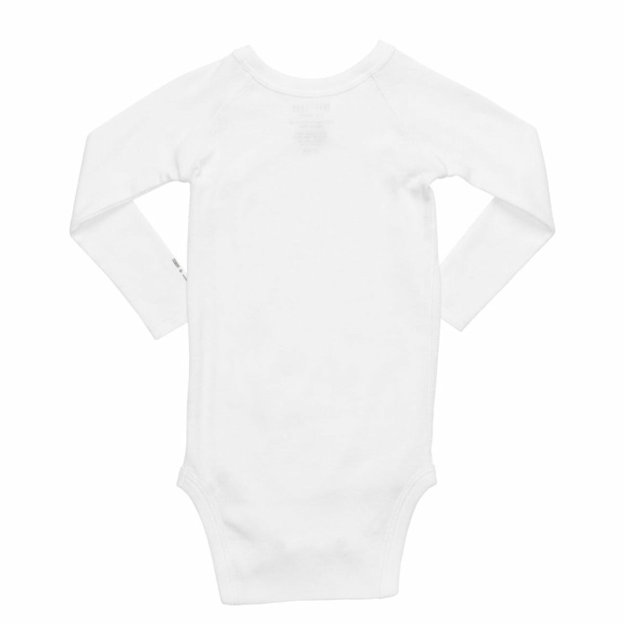 Clothing & Accessories HART + LAND Onesies & Rompers | Baby/Toddler Organic Long Sleeve Solid Kimono Bodysuit