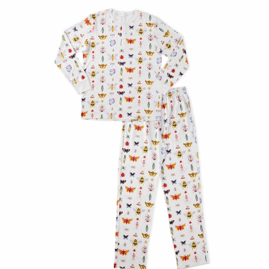 Clothing & Accessories HART + LAND | Men'S Organic Pima Cotton Pj Set - Bugs